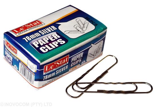 Picture of LE'STAT SILVER 50MM GIANT PAPER CLIPS